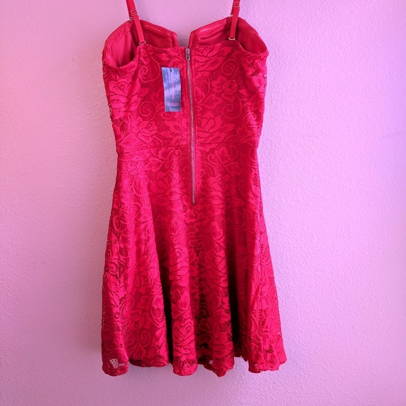 Material Girl Red Dress - Picture 2 of 5